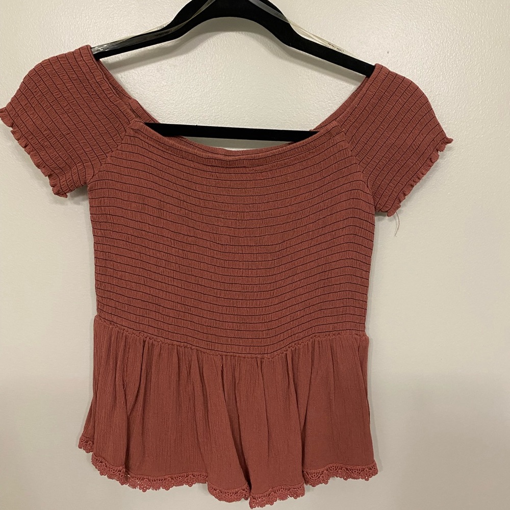 Off the shoulder top